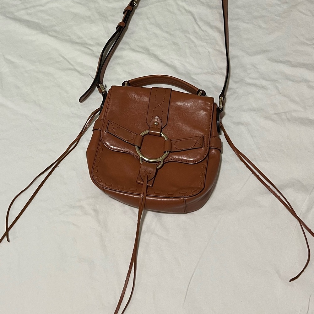 Rebecca Minkoff Brown Leather Crossbody Bag